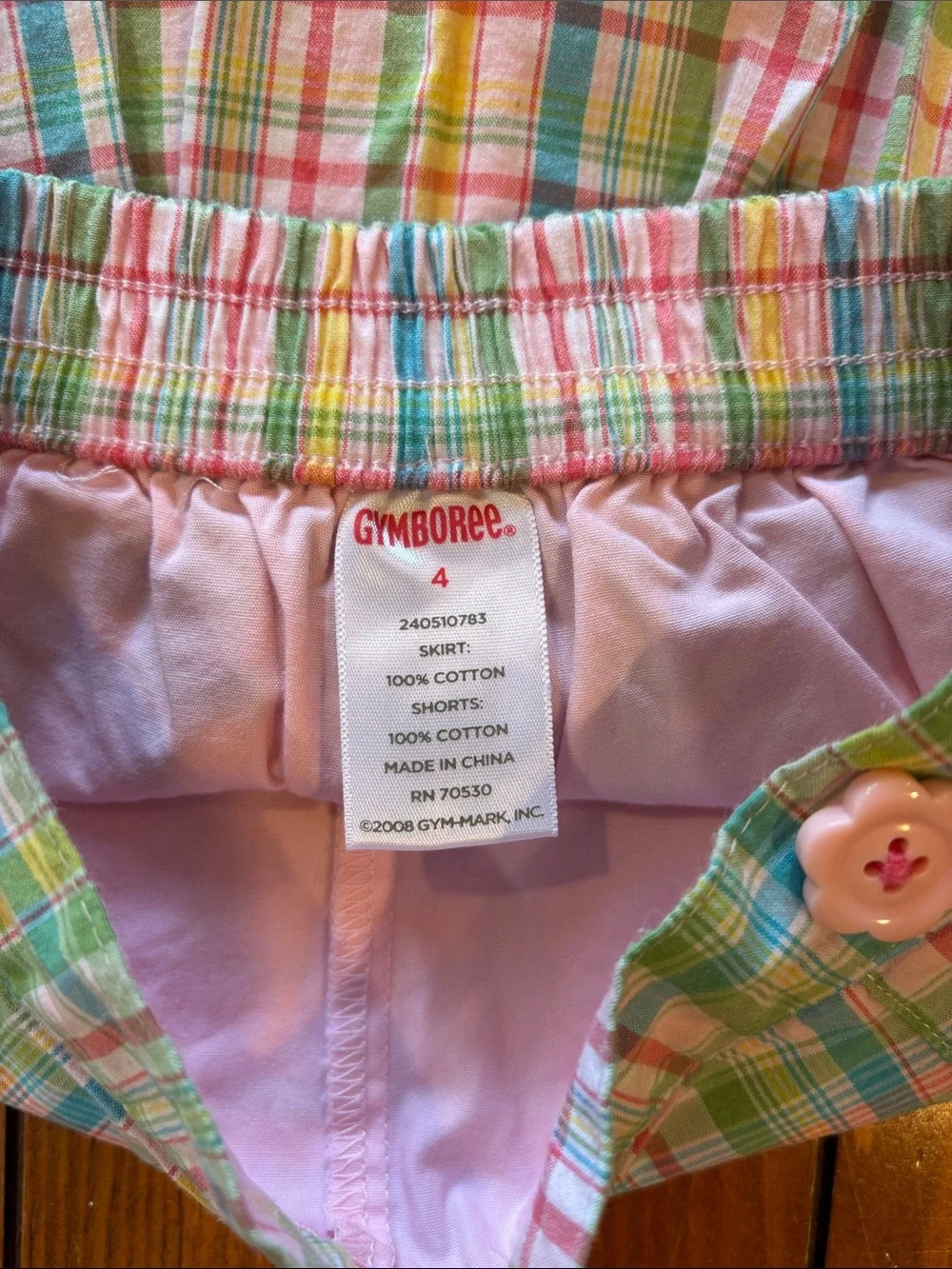 Gymboree pleated skort